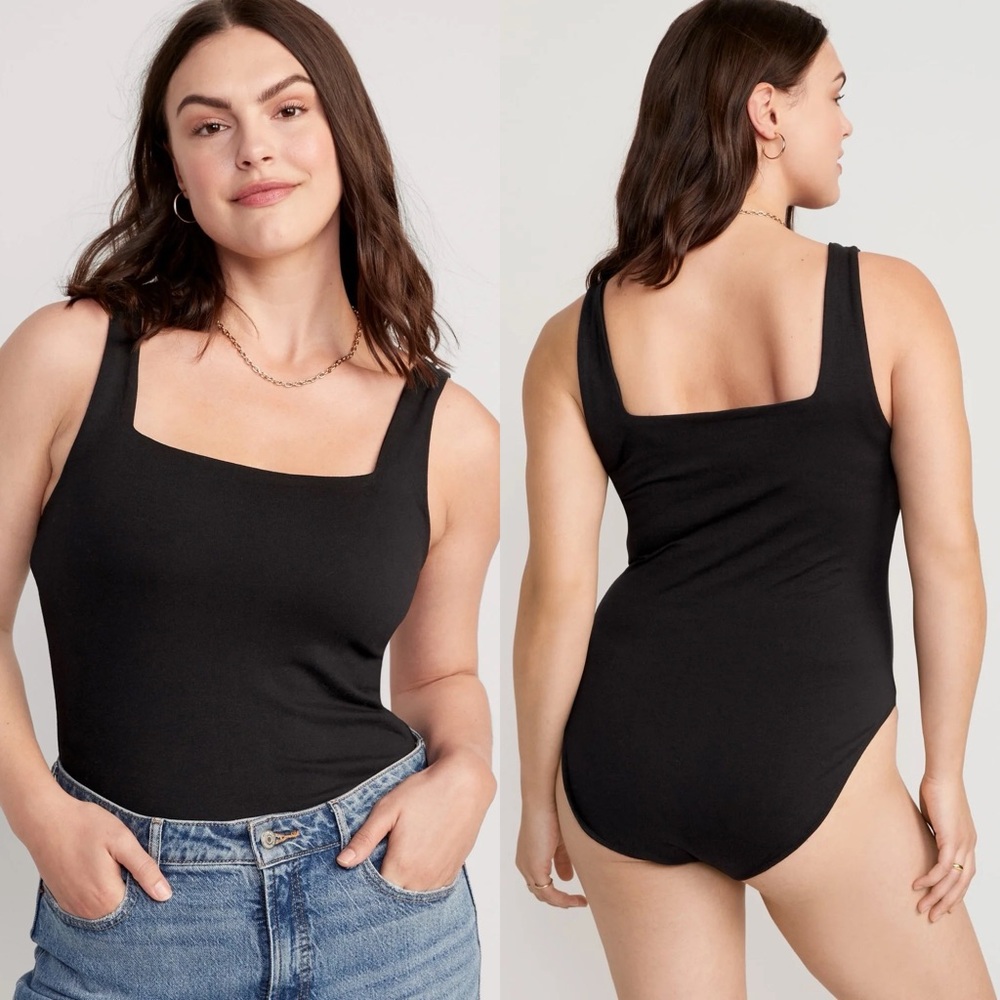 Old Navy | Sleeveless Square-Neck Bodysuit